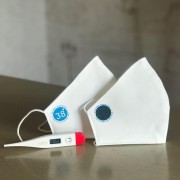 Ateş Ölçer Yıkanabilir Maske